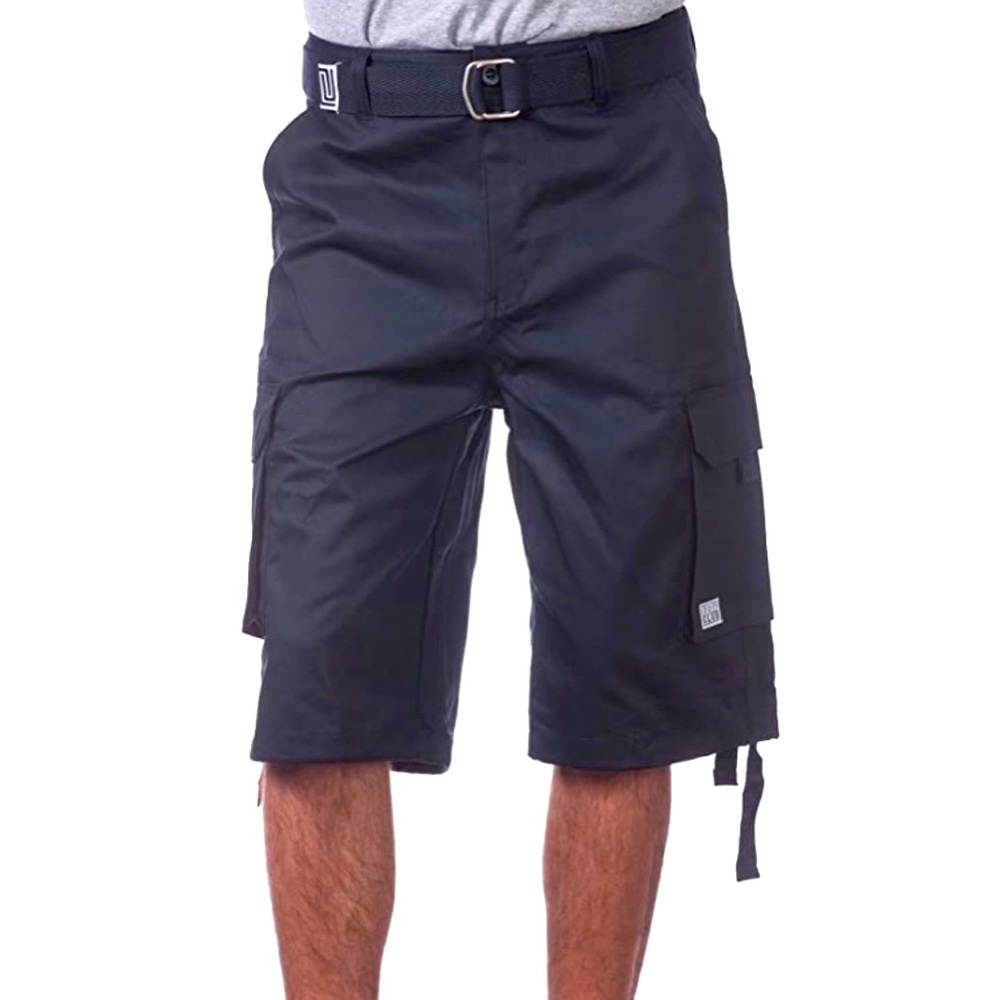 Navy Blue ProClub Cargo Shorts